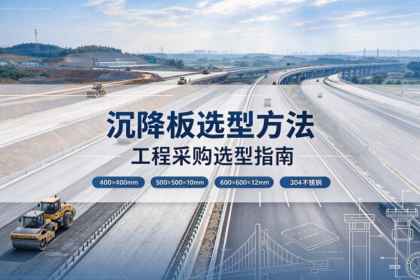 乌鲁木齐沉降板选择方法