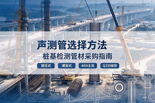乌鲁木齐声测管选型标准